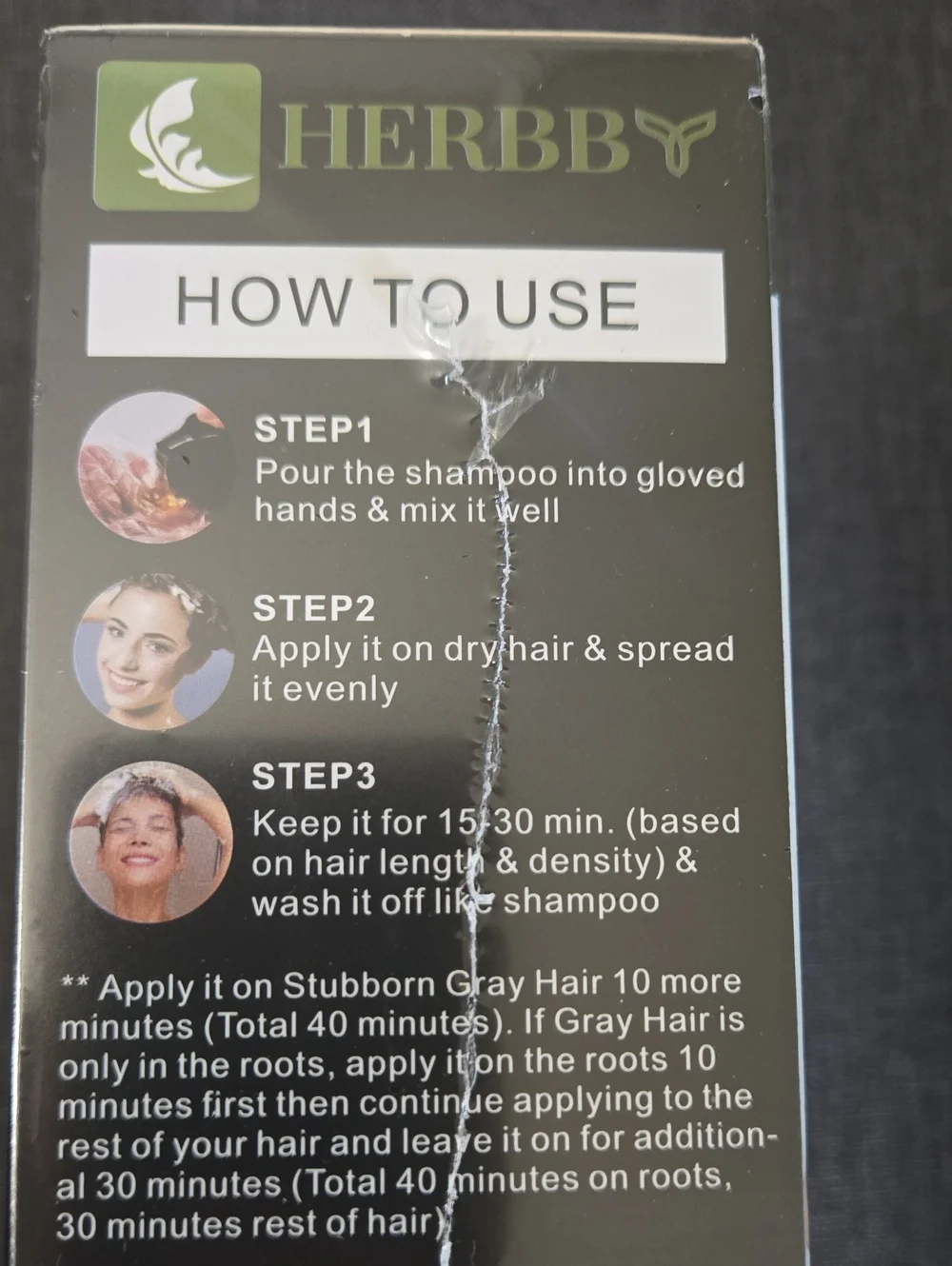 Herbby Chestnut Brown Herbal Color Shampoo